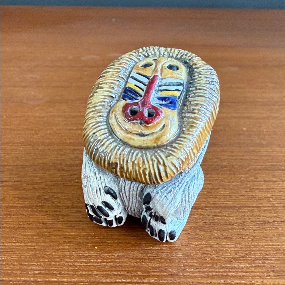 RARE- Artesania Rinconada Old Baboon #20 --1971-1984 - Paper Weight Handmade